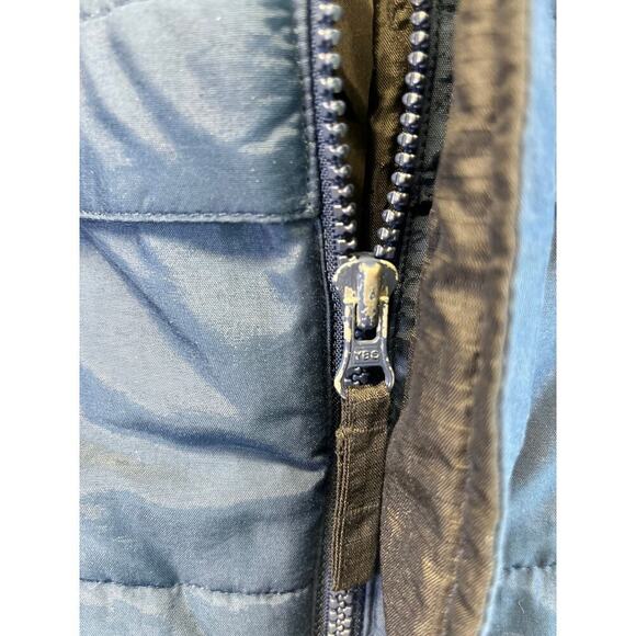 Reebox Vintage Cowboys Boys Kids M 10-12 Blue Nylon Coat - Picture 8 of 14